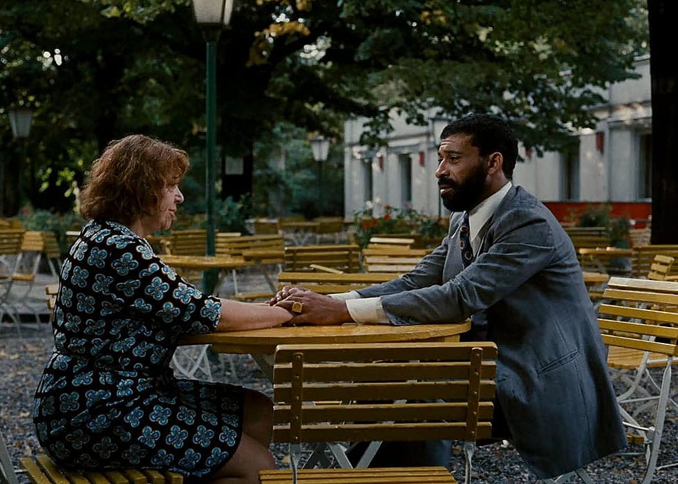 El Hedi ben Salem and Brigitte Mira in a scene from "Ali: Fear Eats the Soul"