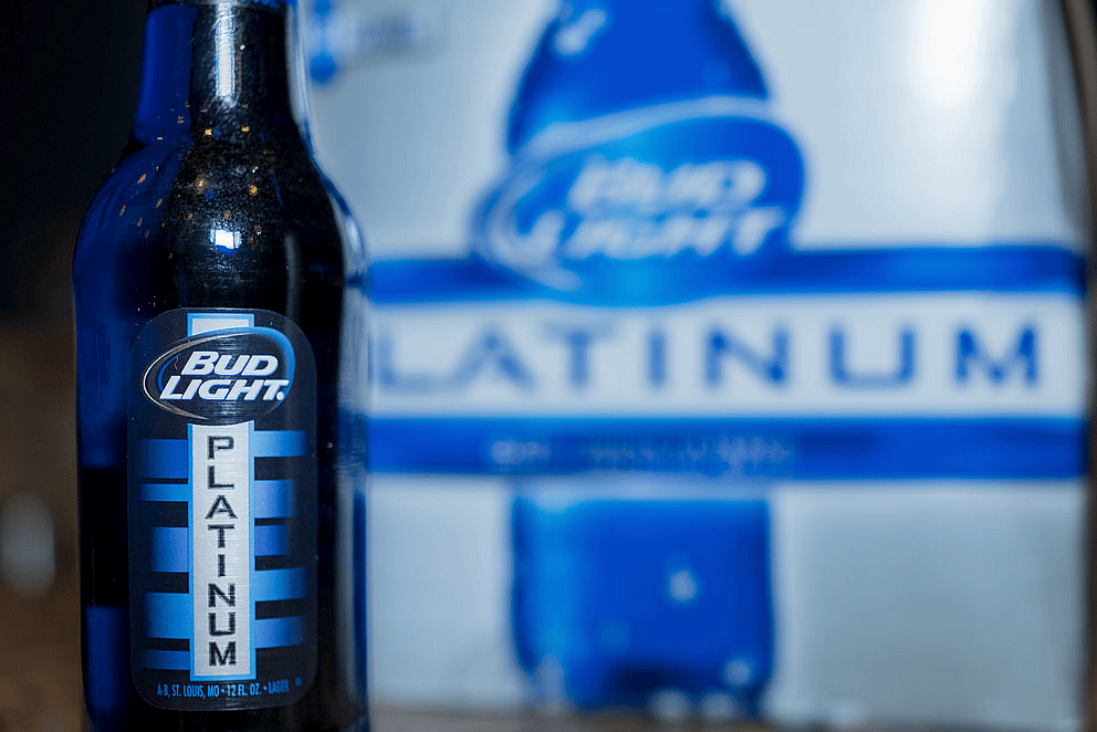 #17. Bud Light Platinum Lager